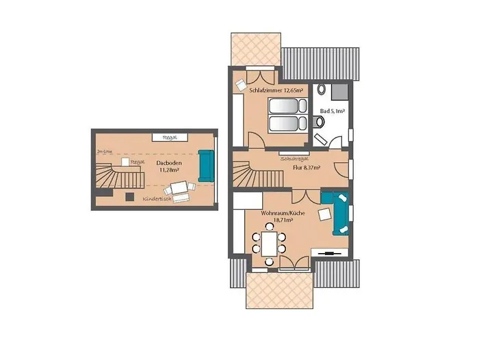 Moderne Maisonettewohnung In Meernaehe By Interhome 公寓